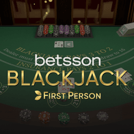 Betsson First Person Blackjack screenshot
